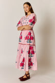 Rubyyaya Alcaraz Maxi Dress Pink
