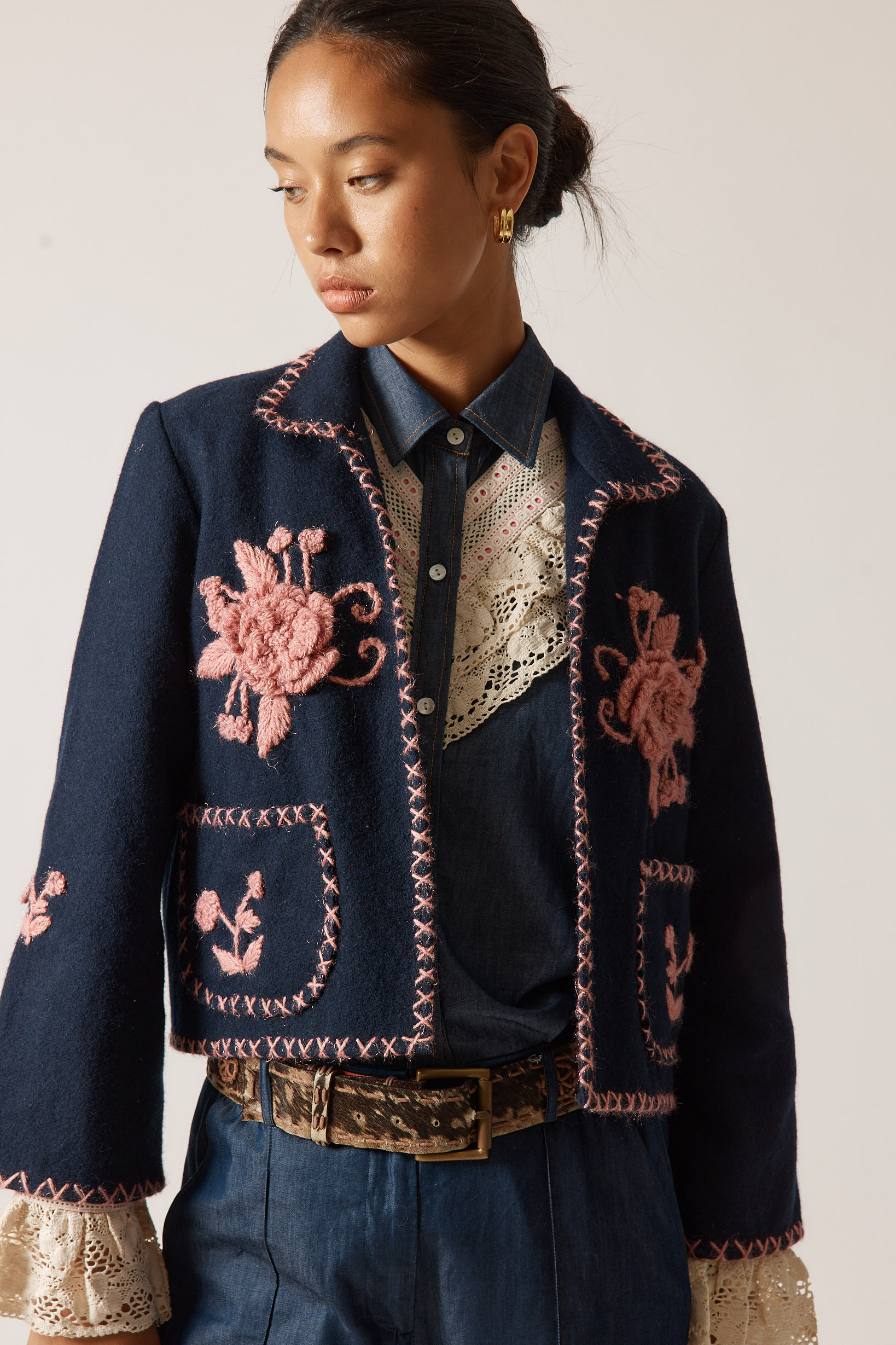 Rubyyaya Antiquity Jacket Navy