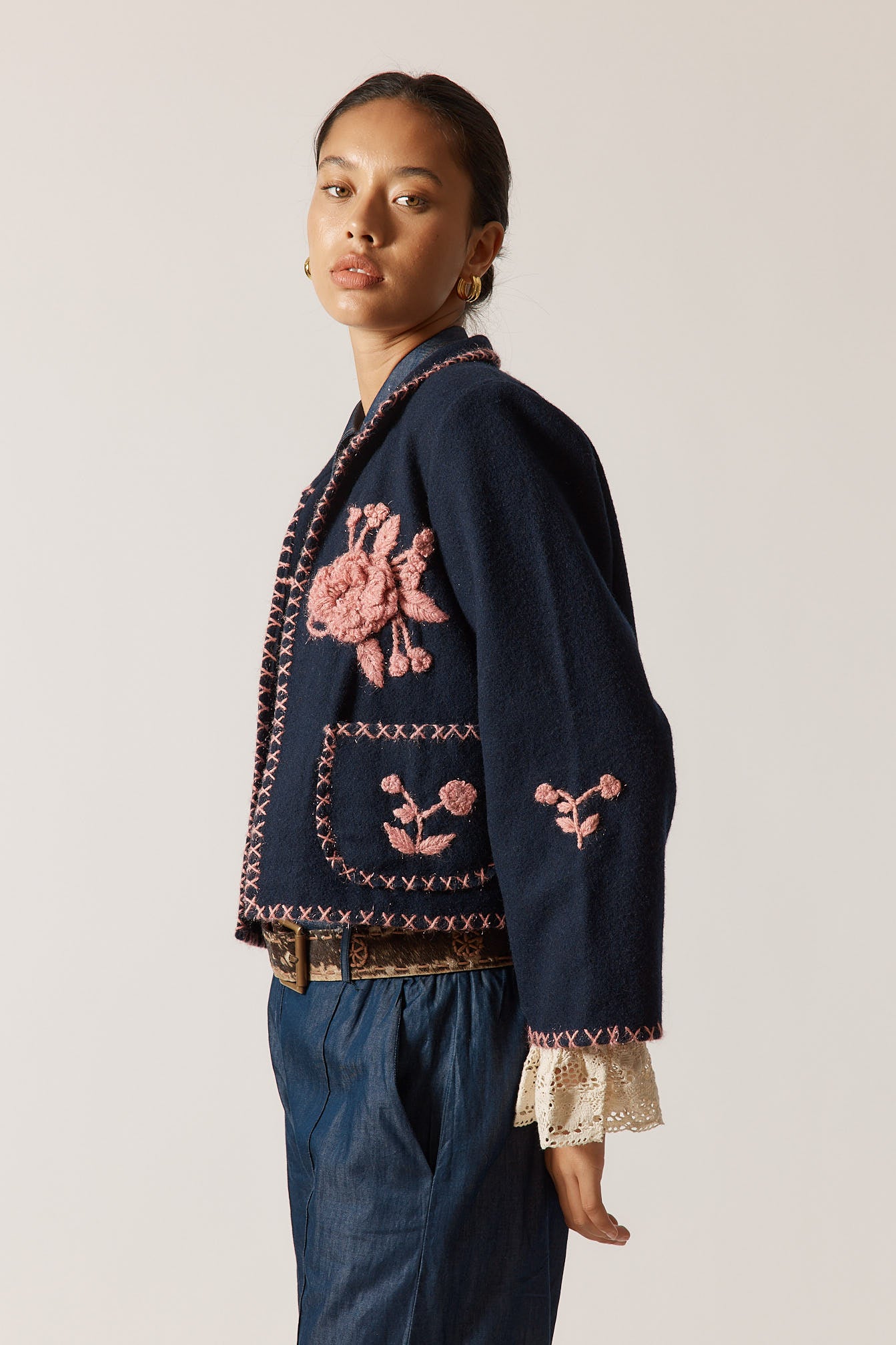 Rubyyaya Antiquity Jacket Navy