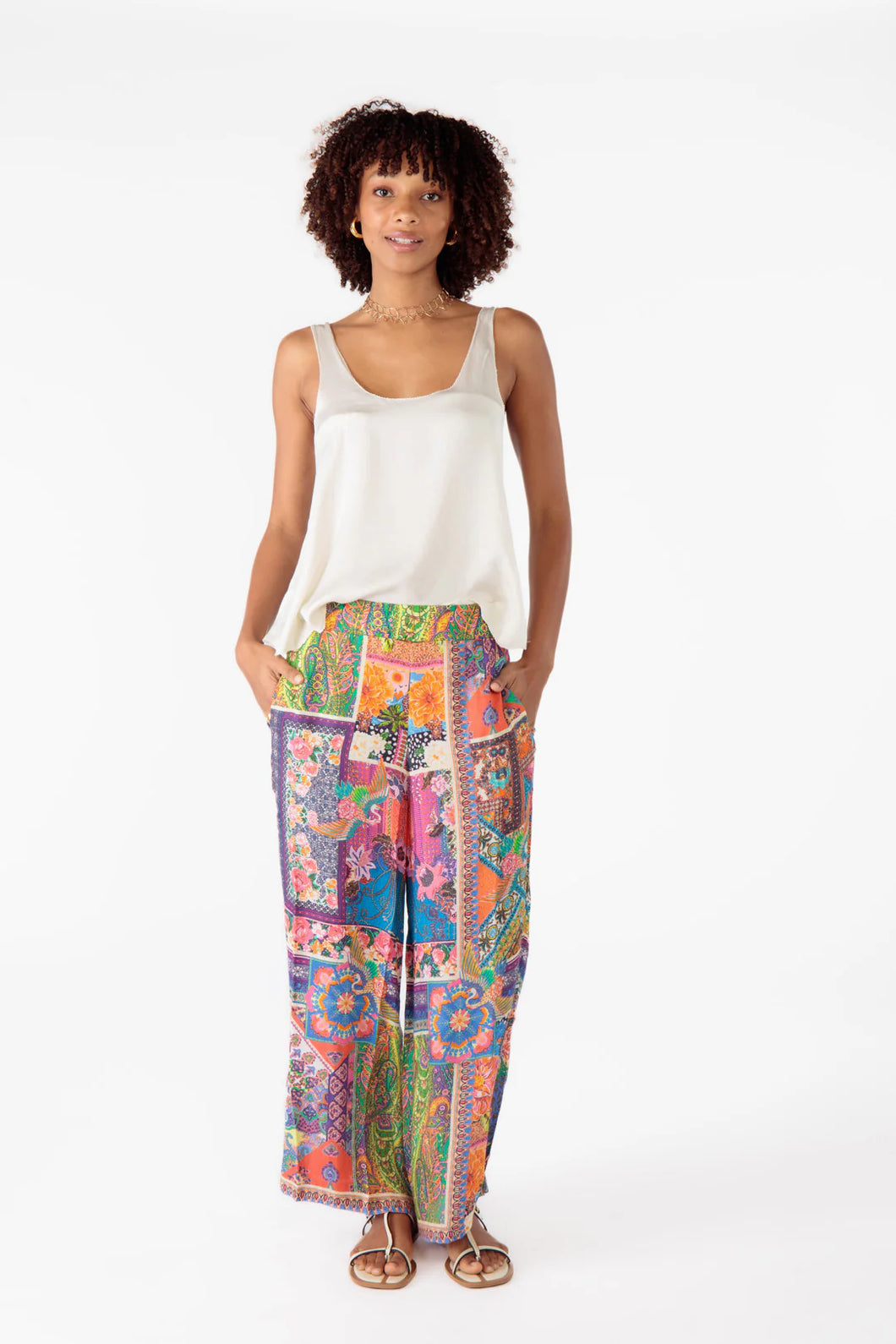 Rubyyaya Basilica Pant Multi