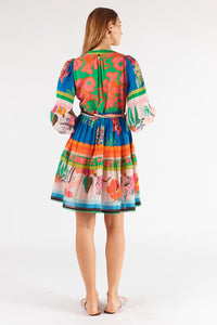 Rubyyaya Blooming Patch Dress Multi