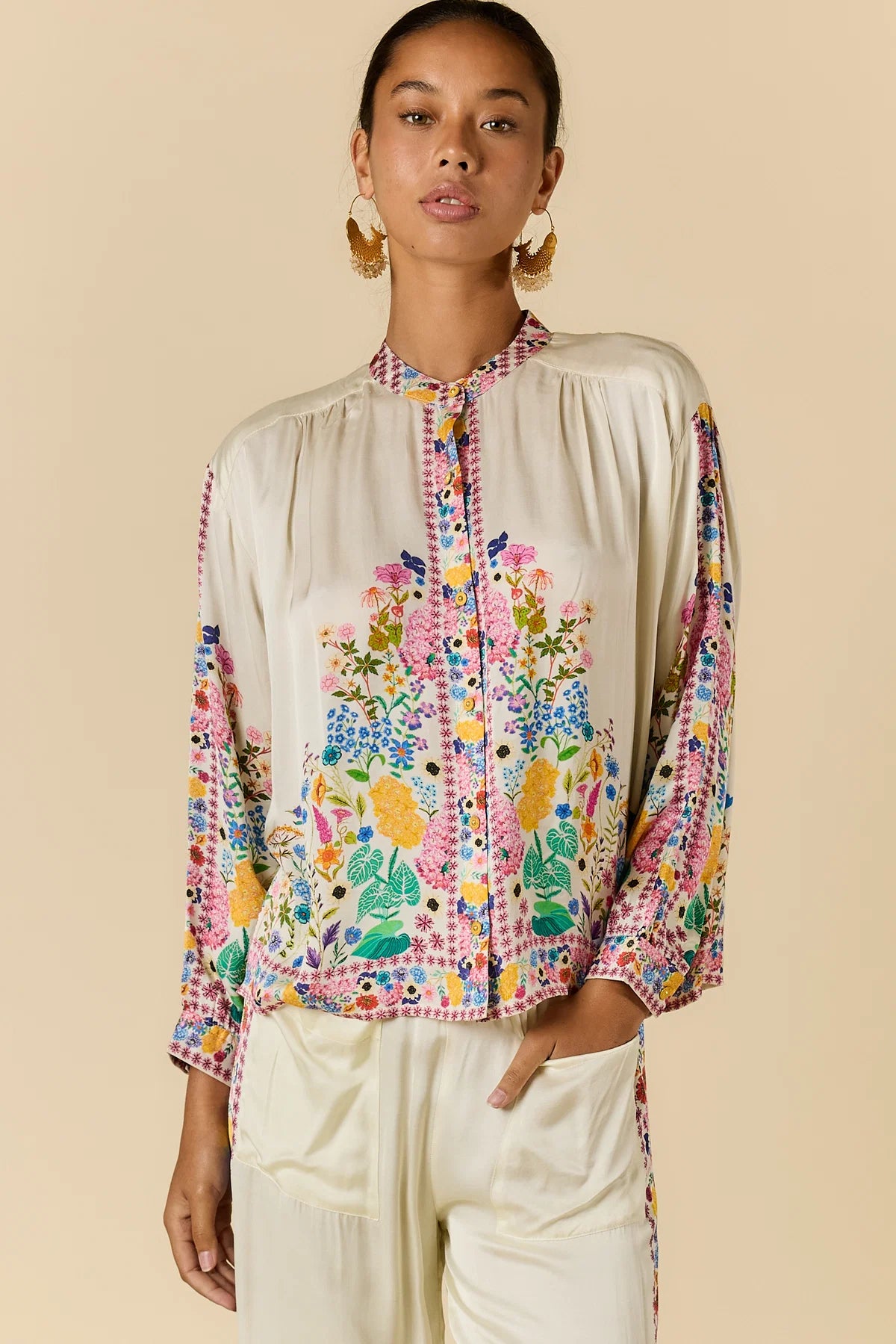 Rubyyaya Delica Shirt Cream