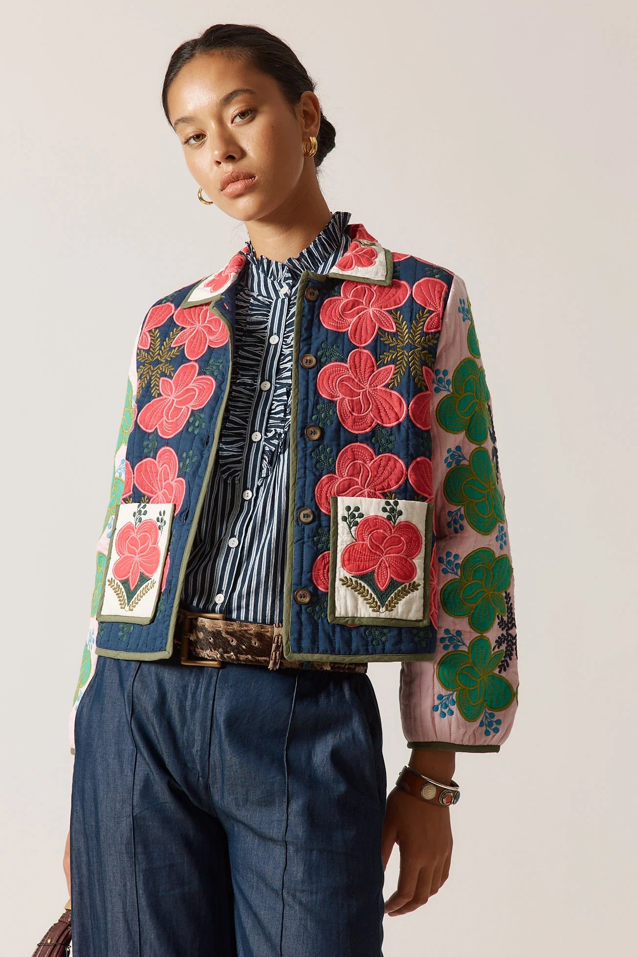 Rubyyaya Folklore Jacket Multi