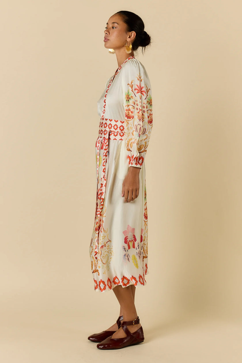 Rubyyaya Gazte Maxi Dress Cream