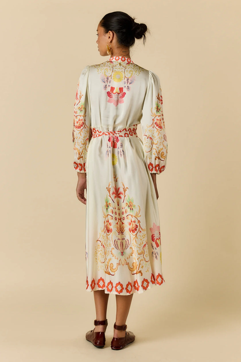 Rubyyaya Gazte Maxi Dress Cream
