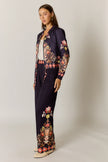 Rubyyaya Gazte Pant Burgundy