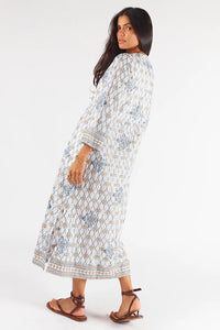 Rubyyaya Jafar Kaftan White