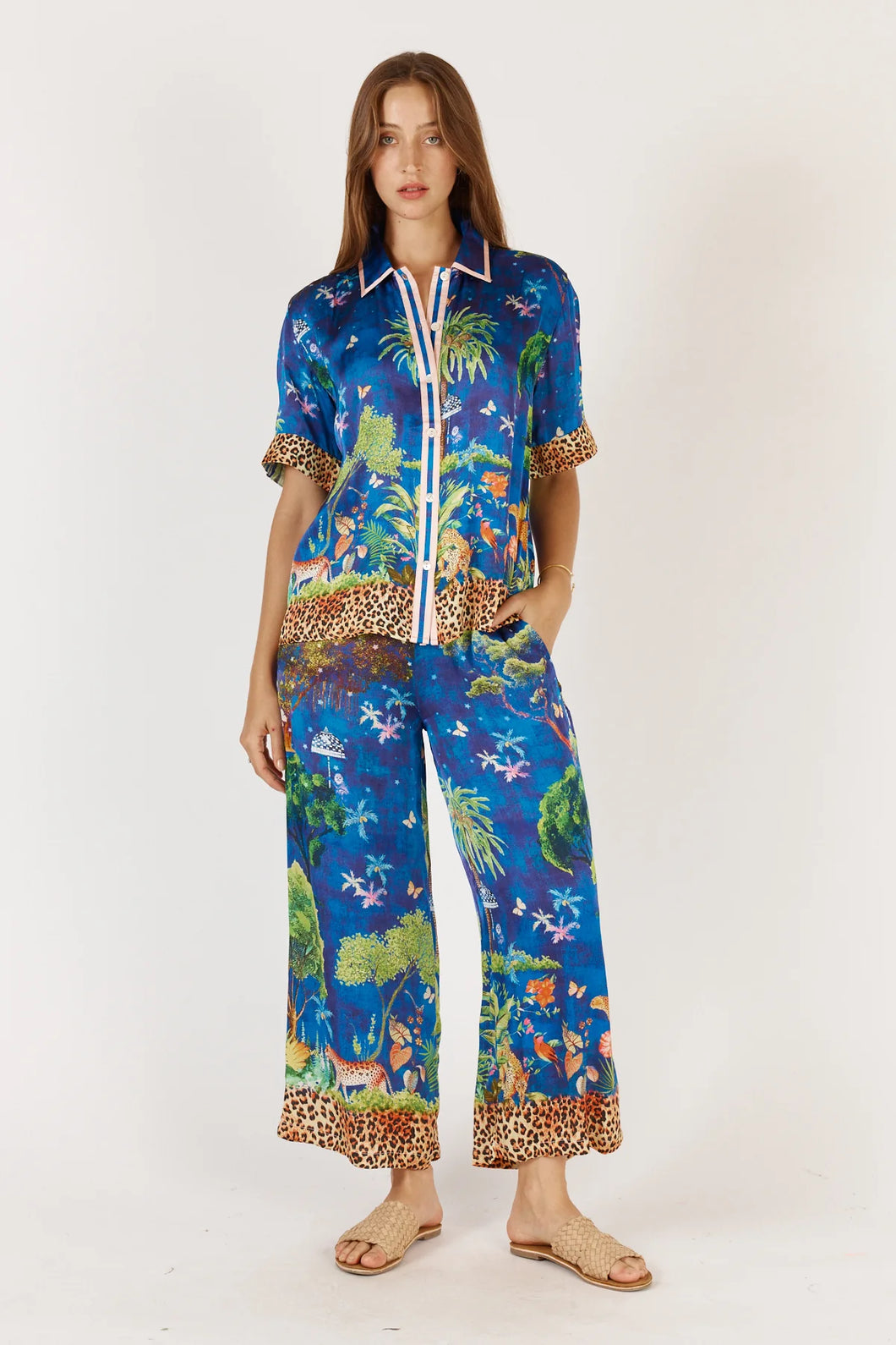 Rubyyaya Mataram Pant Navy