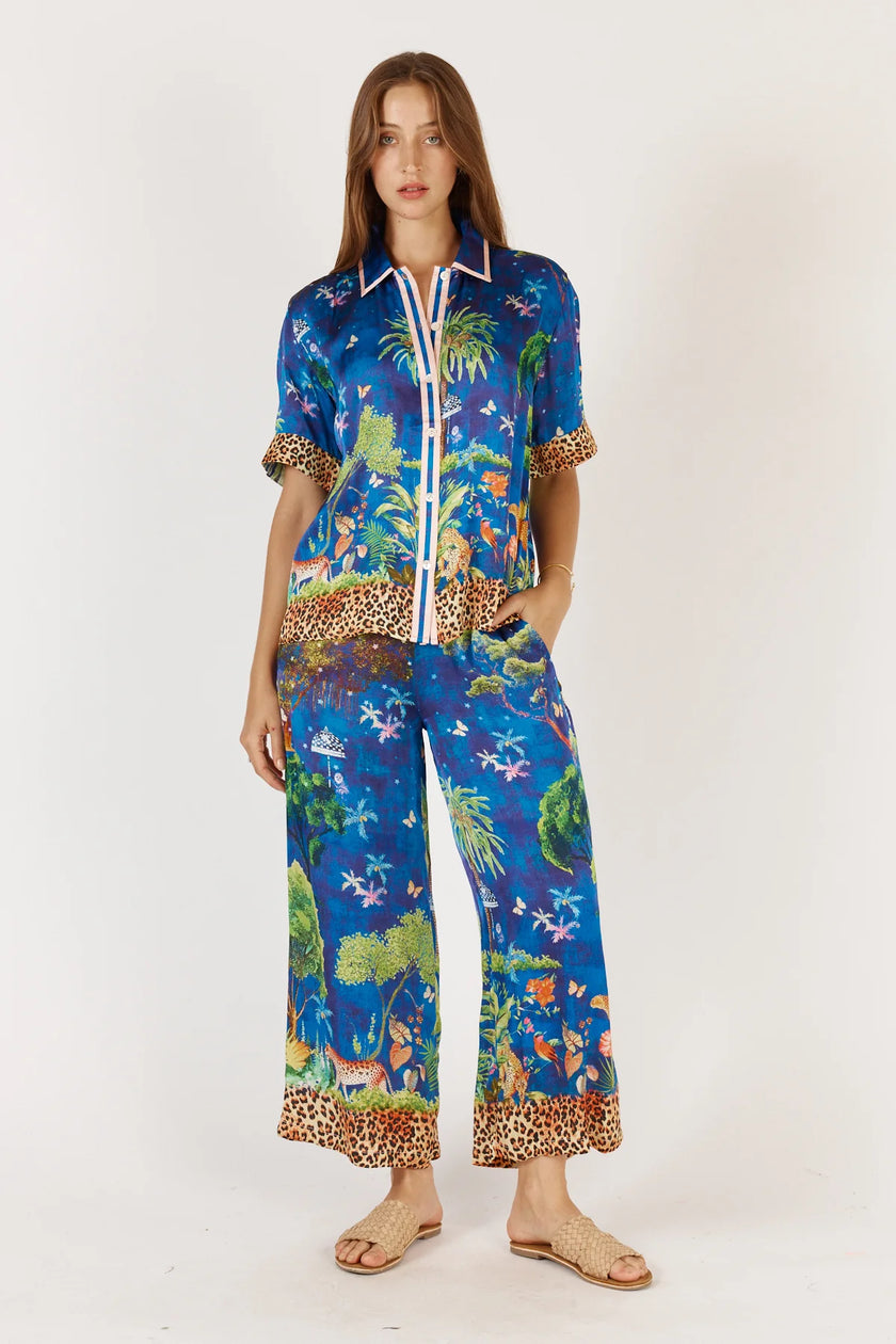 Rubyyaya Mataram Pant Navy