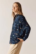 Load image into Gallery viewer, Rubyyaya Puppy Love Shirt Navy
