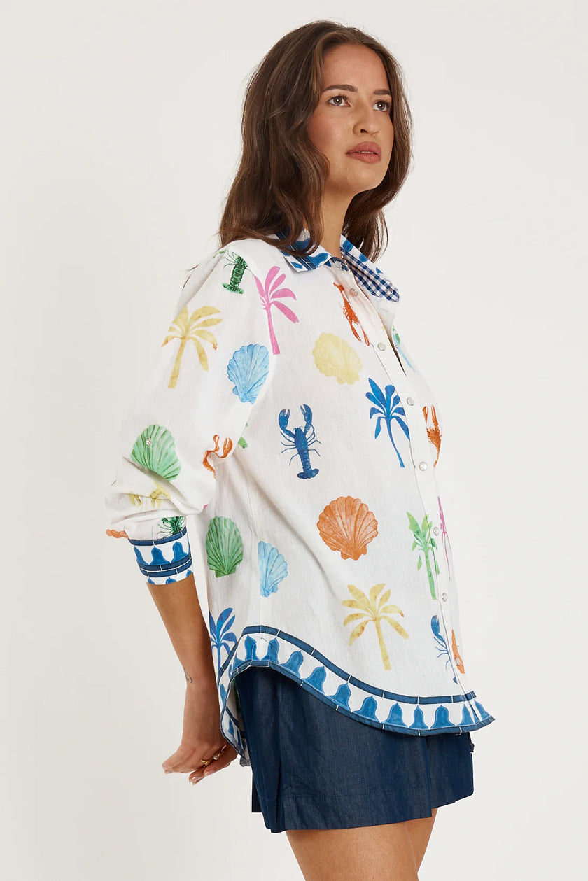 Rubyyaya Rock Lobster Shirt