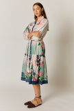 Rubyyaya Roseanne Midi Dress Multi