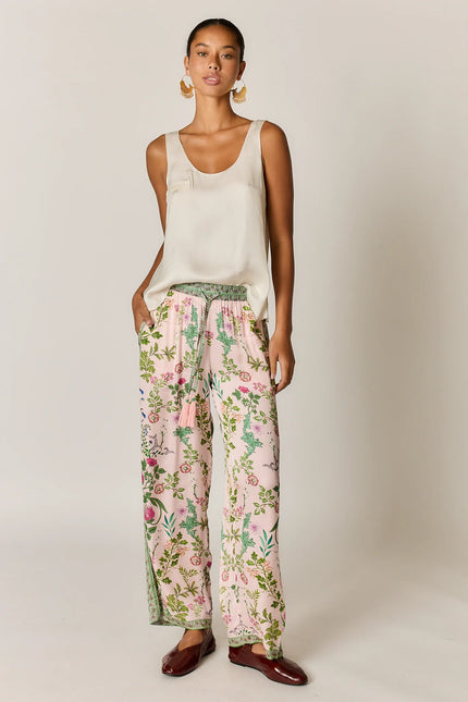 Rubyyaya Tatiana Pant Pink