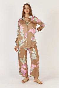 Rubyyaya Ubud Shirt Mocha