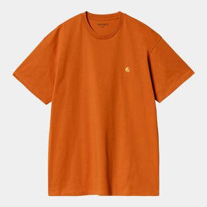 Carhartt WIP S/S Chase T-Shirt Turmeric / Gold