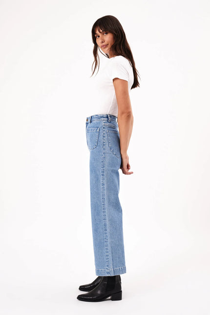 Rolla's Sailor Jean Lily Blue Crop