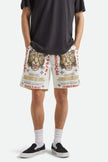 Brixton Everyday Stretch Hybrid Short Lost In Reality Print