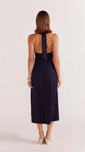 Load image into Gallery viewer, Staple The Label Alora Halter Dress Navy
