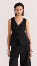 Load image into Gallery viewer, Staple The Label Athena Longline Vest Black
