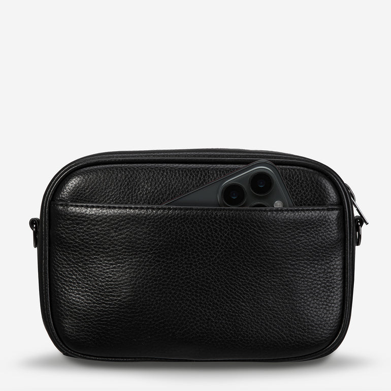 Status Anxiety Plunder Bag With Dual Strap Black