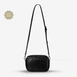 Status Anxiety Plunder Bag With Dual Strap Black Leather