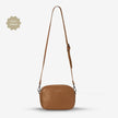 Status Anxiety Plunder Bag With Dual Straps Camel Leather