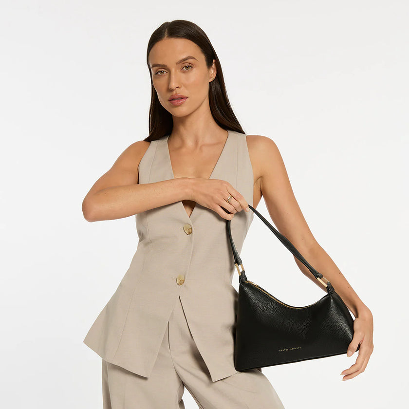 Status Anxiety Reverie Bag Black/ Brushed Gold