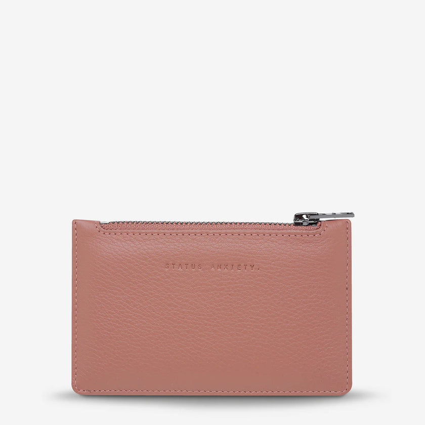 Status Anxiety Avoiding Things Wallet Dusty Rose