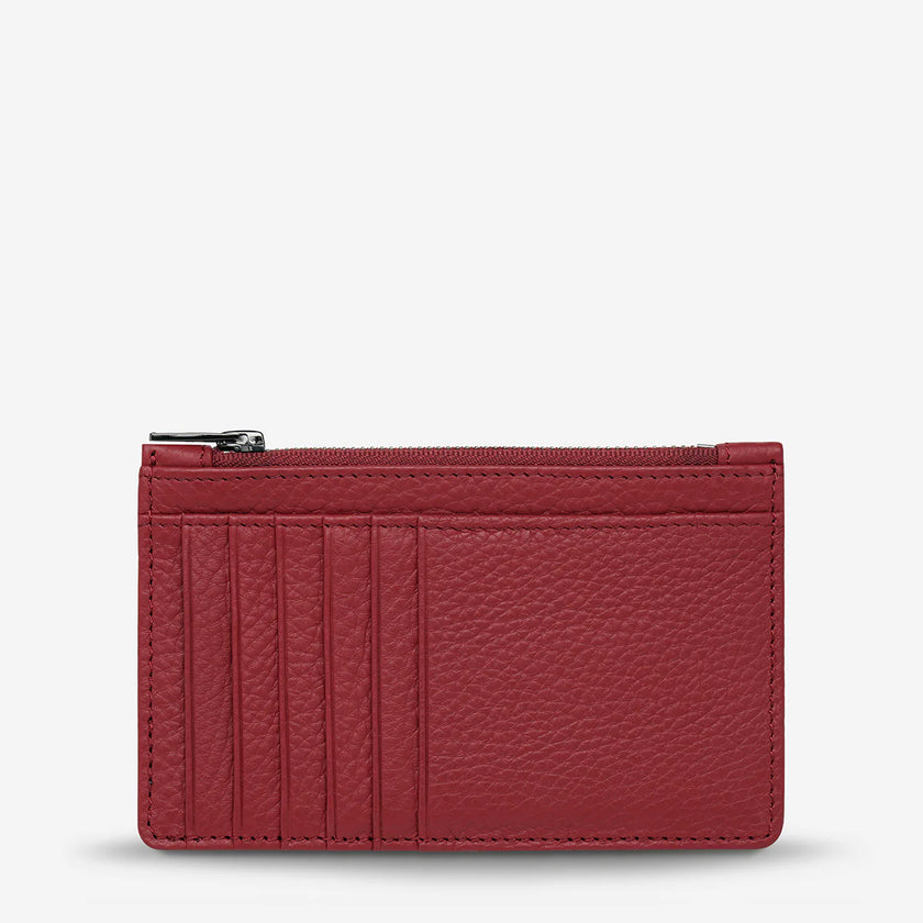 Status Anxiety Avoiding Things Wallet Rouge
