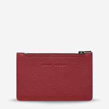 Load image into Gallery viewer, Status Anxiety Avoiding Things Wallet Rouge
