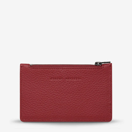 Status Anxiety Avoiding Things Wallet Rouge