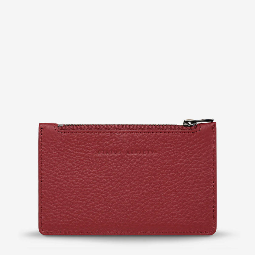 Status Anxiety Avoiding Things Wallet Rouge