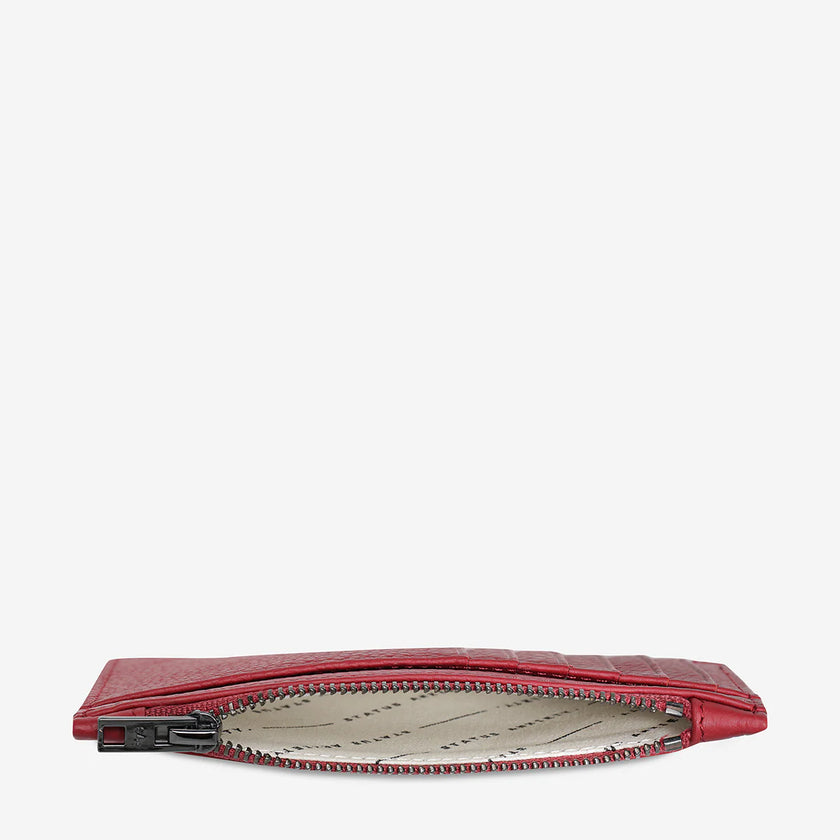 Status Anxiety Avoiding Things Wallet Rouge