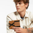 Status Anxiety Flip Wallet Camel Leather