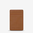 Status Anxiety Flip Wallet Camel Leather