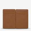 Status Anxiety Flip Wallet Camel Leather