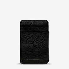 Load image into Gallery viewer, Status Anxiety Flip Wallet Black Leather
