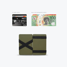 Load image into Gallery viewer, Status Anxiety Flip Wallet Khaki Leather
