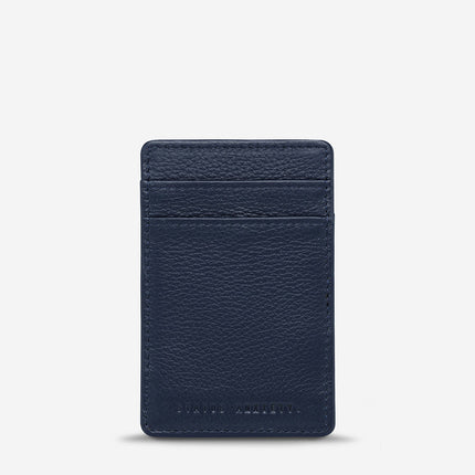 Status Anxiety Flip Wallet Midnight Blue