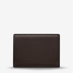 Status Anxiety Insurgency Wallet Cocoa Leather