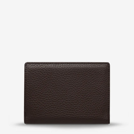Status Anxiety Insurgency Wallet Cocoa Leather