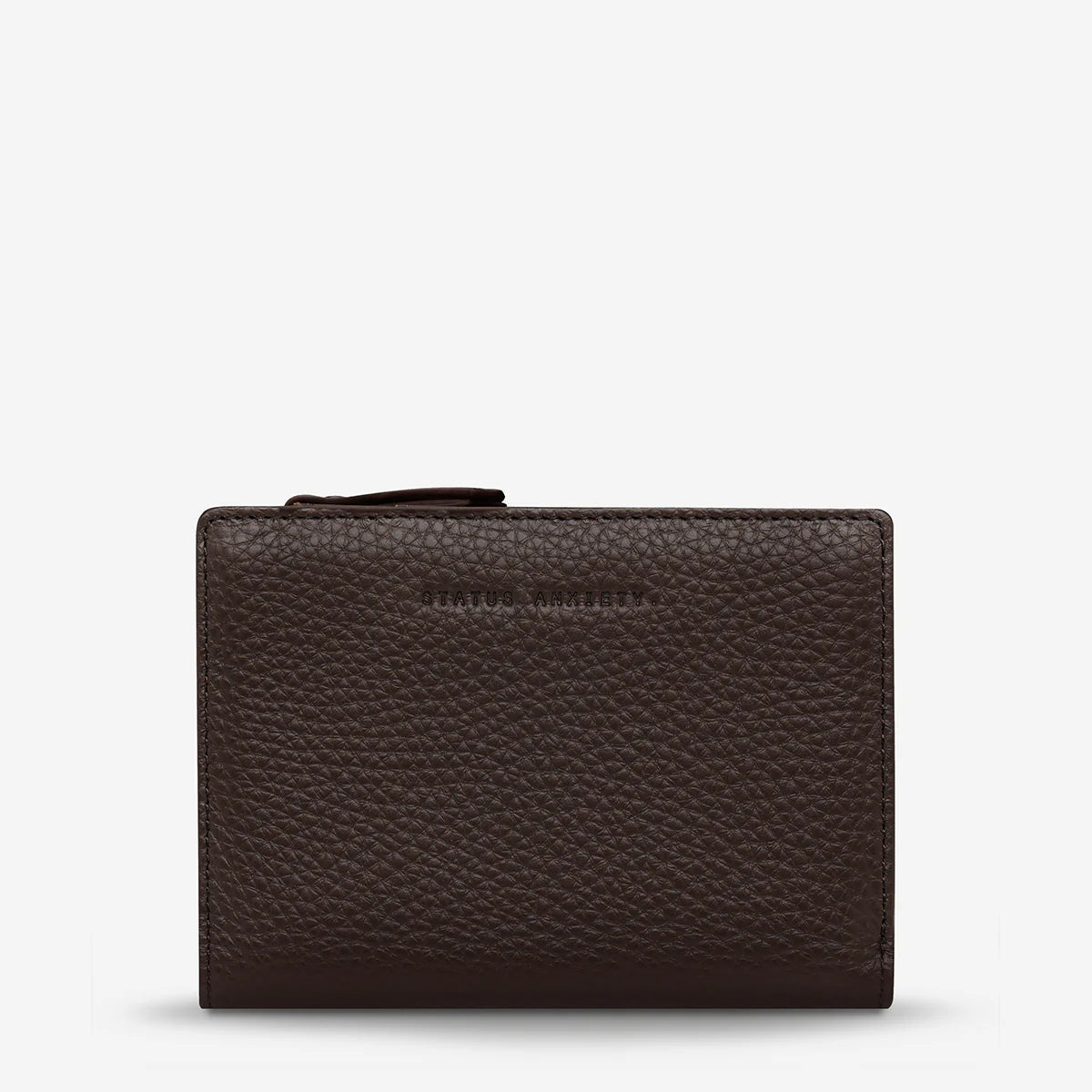 Status Anxiety Insurgency Wallet Cocoa Leather