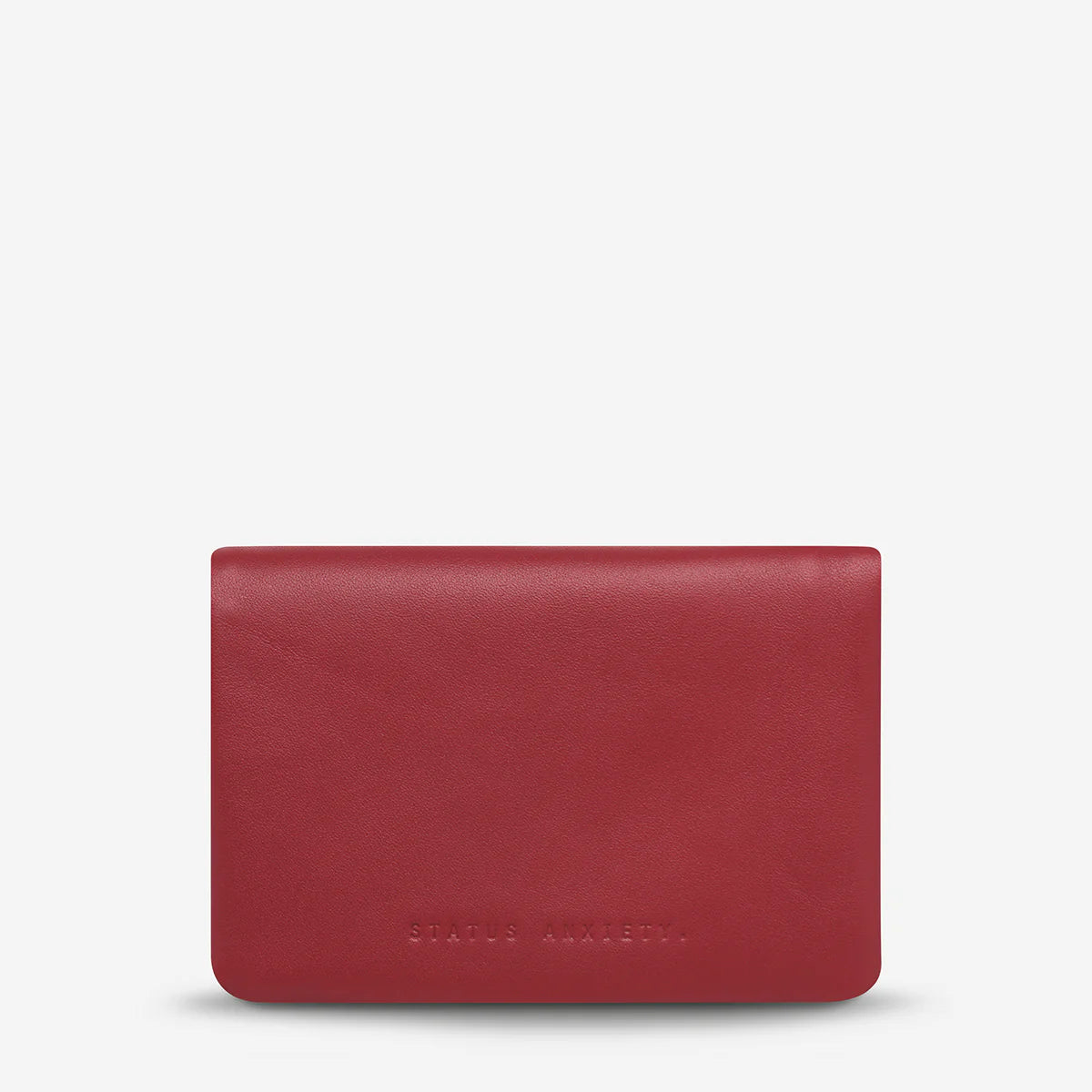 Status Anxiety Is Now Better Wallet Rouge Nappa