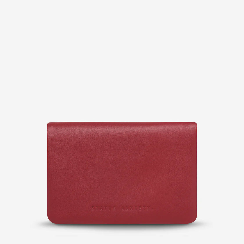 Status Anxiety Is Now Better Wallet Rouge Nappa