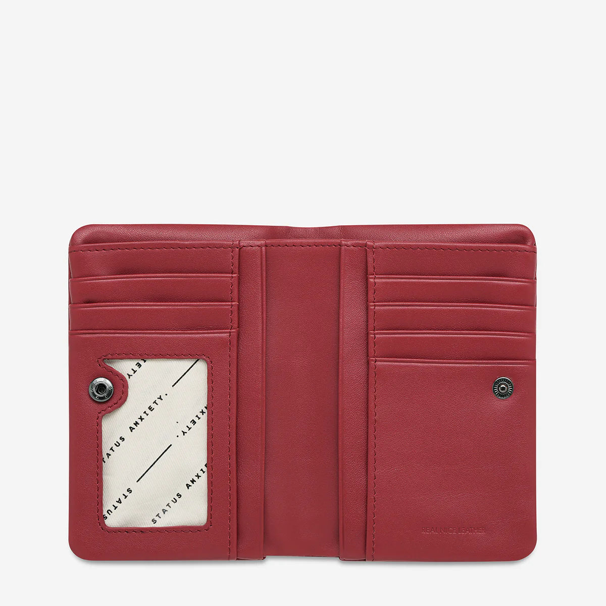 Status Anxiety Is Now Better Wallet Rouge Nappa