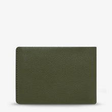 Load image into Gallery viewer, Status Anxiety Jonah Wallet Khaki Leather
