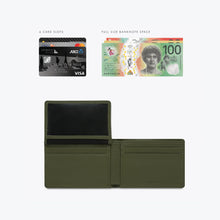 Load image into Gallery viewer, Status Anxiety Jonah Wallet Khaki Leather
