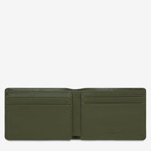 Load image into Gallery viewer, Status Anxiety Jonah Wallet Khaki Leather
