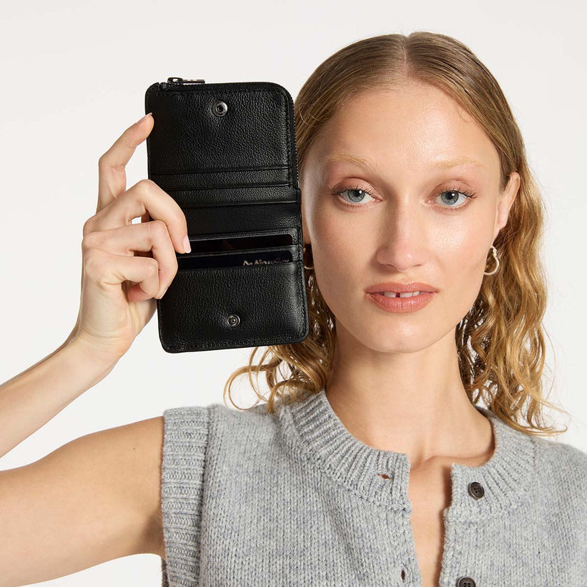 Status Anxiety Sense Of Wonder Wallet Black