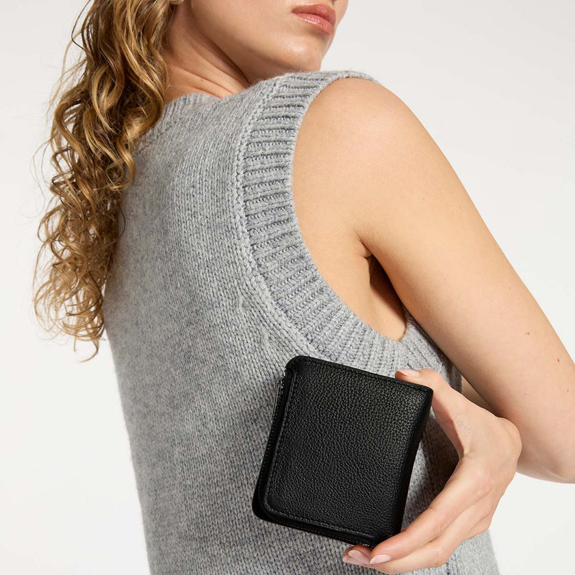 Status Anxiety Sense Of Wonder Wallet Black